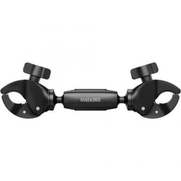 Clema prindere Selfie Stick Motocicleta Insta360, Compatibil Insta360 ACE, ACE Pro, ONE R, ONE RS, ONE X, ONE X2, GO 2 , GO 3, X3