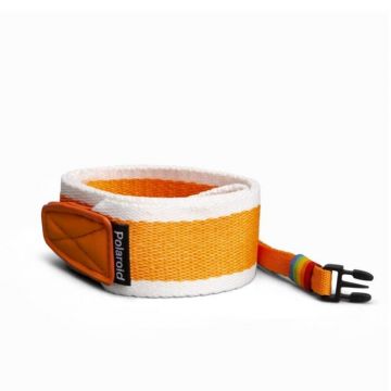Curea Plata pentru Aparat Foto Strap Flat 109CM Portocaliu