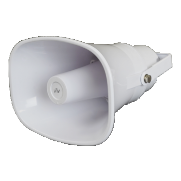 Difuzor IP tip palnie 15W, Mic, PoE, Alarma, IP 66 - UNV IPS302015-S