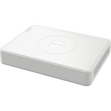 DVR Hikvision 16 canale 5MP Turbo HD, H.265 Pro+, 18 intrari IP, detectie inteligenta uman/vehicul, DS-7116HGHI-M1/T