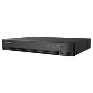DVR Hikvision, 4 canale, 4K 8MP, AcuSense, Audio, 1xSata - IDS-7204HUHI-M1/XT