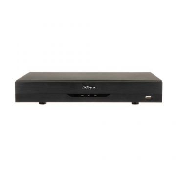 DVR Penta-brid WizSense Dahua XVR5104HE-I3, 4 canale, 5 M-N, protectie perimetrala, recunoastere faciala