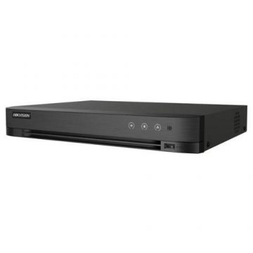 DVR Turbo AcuSense Hikvision IDS-7204HQHI-M1/XT, 4 canale, 5 MP Lite, functii smart