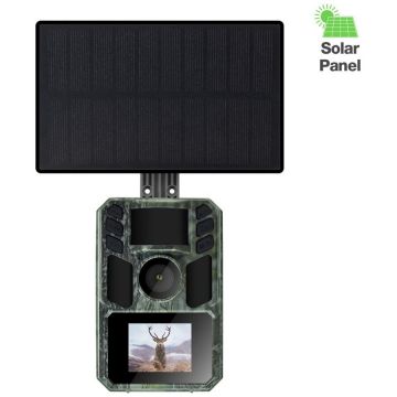Evolveo Camera vanatoare Evolveo StrongVision Solar A , 5000 mAh, detecție rapidă a mișcării 0,6 s,  video Full HD, fotografie 48 Mpx,  afișaj LCD color – redare, control