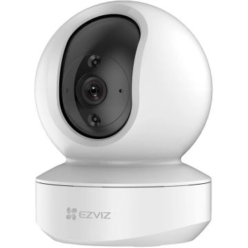 EZVIZ Camera de supraveghere Ezviz TY1 4MP Wi-Fi cu Pan/Tilt 360 grade, IR10m,Detectarea miscarilor,Night Vision,Two-Way Audio,Mod Privacy,Urmarire inteligenta, card microSD pana la 256 GB si stocare in Ezviz CloudPlay, Rotire orizontala 350° si vertical