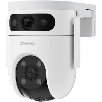 EZVIZ Camera IP Wireless EZVIZ H9c Dual, 3K, 5MP, Auto Tracking, Motion Detection, IR 30M
