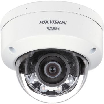 HIKVISION Camera de supraveghere Hikvision DS-2CD2147G3-LIS2UY(2.8MM), IP Dome 8MP, Smart Hybrid Light, ColorVu, lentila fixa, IR 30M