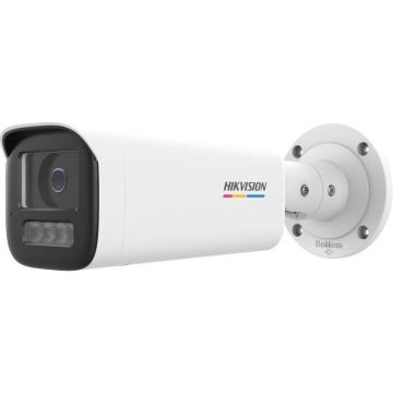 HIKVISION Camera de supraveghere IP Bullet 4MP, ColorVu Hikvision DS-2CD1B47G2H- LIU(2.8MM), lentila fixa, IR 50M