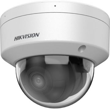 HIKVISION Camera de supraveghere IP Dome 8MP, Darkfighter Hikvision DS-2CD2186G2H-I(2.8MM)(EF), lentila fixa, IR30M