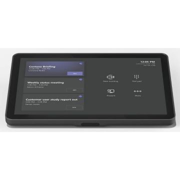 Logitech Sistem videoconferinta Logitech Tap IP Touch 952-000085, 10.1 , pentru sali de sedinte, 1280x800, conectivitate PoE