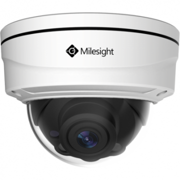MILESIGHT TECHNOLOGY Camera de supraveghere IP Dome Milesight MS-C5372-FPE, 5 MP, motorizata 2.7 - 13.5 mm, IR 50 m, microfon, slot card, PoE