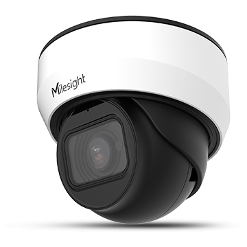 MILESIGHT TECHNOLOGY Camera de supraveghere IP Dome Milesight MS-C8175-FPD, 4 K, motorizata 2.7-13.5 mm, IR 50 m, microfon, slot card, PoE