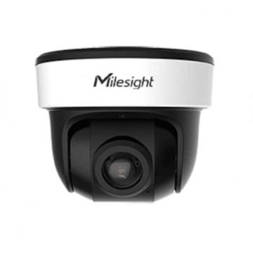 MILESIGHT TECHNOLOGY Camera de supraveghere pentru exterior Milesight, IP dome, Distanta IR 160 m, Tip lentila varifocala 5.3 - 64 mm, Rezolutie 5 Mpx, PoE, Carcasa metal, Slot card SD, MS-C5371-X12PC