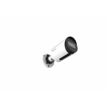 MILESIGHT TECHNOLOGY Camera de supraveghere pentru exterior Milesight, IP mini bullet, Distanta IR 30 m, Tip lentila fixa 2.8 mm, Rezolutie 8 Mpx, PoE, Carcasa metal, Slot card SD, MS-C8164-PD