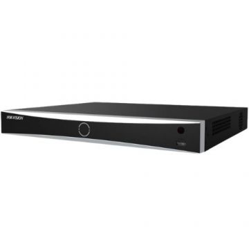 NVR Hikvision, 32 canale IP, AcuSense, 12MP, Recunoastere faciala, 256Mbps, 2x SATA, DS-7632NXI-K2(D)