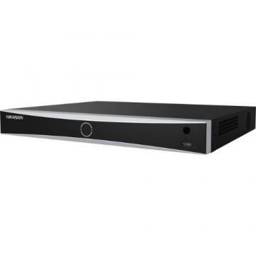 NVR Hikvision 8 canale IP, 8MP 4K, AcuSense, Recunoastere faciala, Protectie perimetru, 256 Mbps, DS-7608NXI-I2/S(E)