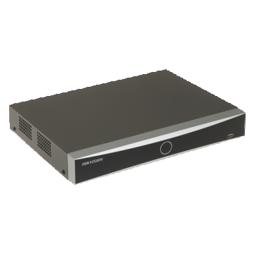 NVR Hikvision AcuSense DS-7604NXI-K1(D), 4 canale IP, 12 MP, 40 Mbps