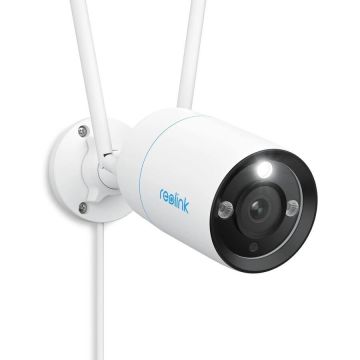 Reolink Camera de Supraveghere 4K Reolink W330, Wi-Fi 6, Viziune Nocturna Color, Audio Bidirectional, Detectie Persoane/Vehicule/Animale, 8MP, Microfon si Difuzor Incorporat