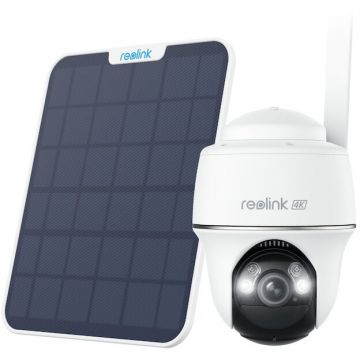 Reolink Camera de supraveghere Reolink G440 CU PANOU SOLAR 2,  4G - LTE, baterie, vizibilitate 360°, detectare Persoana/Vehicul, rezolutie 4K