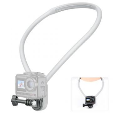 Suport magentic de prindere pe gat AKASO SYAC0097-BK pentru camere video de actiune (Gri)