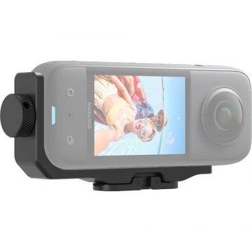 Suport prindere orizontala Insta360 Action Mount CINSBAQM, pentru Insta360 X3 (Negru)