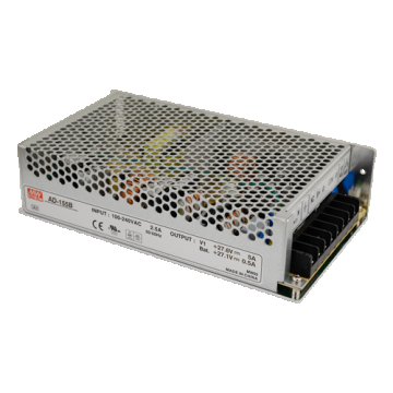 Sursa de alimentare in comutatie, 27.6V + 27.1V / 5A + 0.5A, back-up - MEAN WELL AD-155B