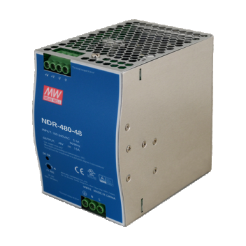 Sursa de alimentare in comutatie, 48V / 10A, sina DIN - MEAN WELL NDR-480-48