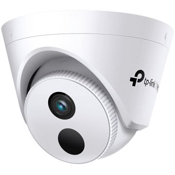 TP-LINK Camera de supraveghere pentru exterior TP-LINK VIGI C420I, IR, Cu turela, 2MP, Lentila 2.8mm, Unghi de vizualizare 106.5°, Alb
