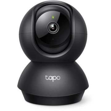 TP-LINK Camera de supraveghere Smart TP-Link Tapo C211 cu Pan/Tilt 360 grade, Rezolutie Filmare 3MP Ultra HD, Utilizare Baby Monitor, Wireless, Night Vision, Detectarea miscarilor, Two-Way Audio, Alarma sonora si luminoasa, Control Vocal, Mod Privacy