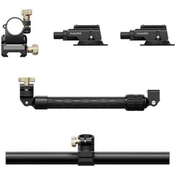 Ventuza auto Insta360 Dual CINSBAVC, 2 cupe (Negru)