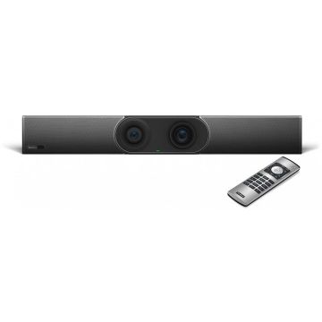 YEALINK Sistem de teleconferinta Yealink MeetingBar A30, camera 4K, zoom hibrid 10X, 8 microfoane, pentru incaperi medii