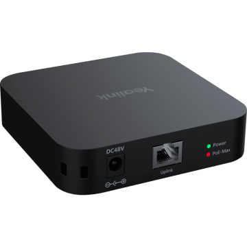 YEALINK Switch fara management Yealink RCH40 E2, Gigabit Ethernet, PoE-Max, 100x100x25mm, negru