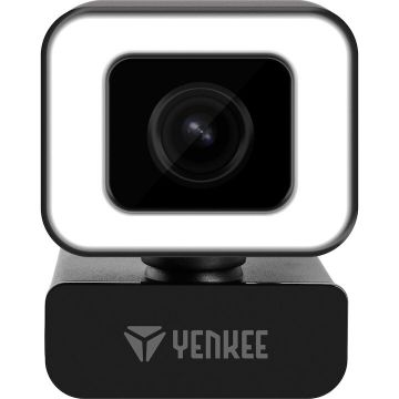 Yenkee Camera web USB, Yenkee, Full HD, 2 Mp, Negru