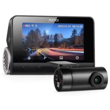 Camera Auto Duala A810 4K HDR Dash Cam Set Senzor Sony Starvis 2 IMX678 Negru
