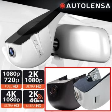 Cameră DVR Citroen C6 2019-23, cameră față 1080p Autolensa, Model 24/7 Negru CT03
