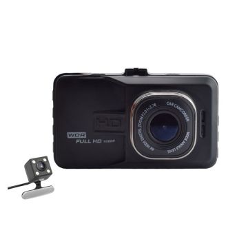 Camera Video Auto Dubla Novatek T636 FullHD cu functia WDR