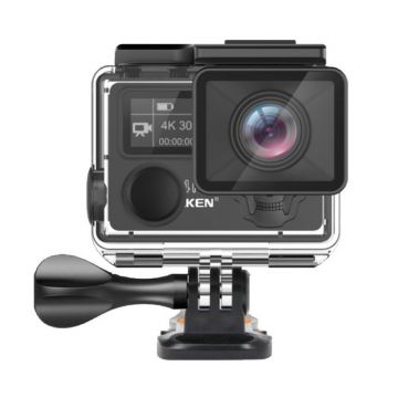 Camera Video Sport Originala EKEN H5S UltraHD 4k Stabilizator 12MP Wifi 2''LCD Telecomanda Ambarella A12 Unghi 170 Grade