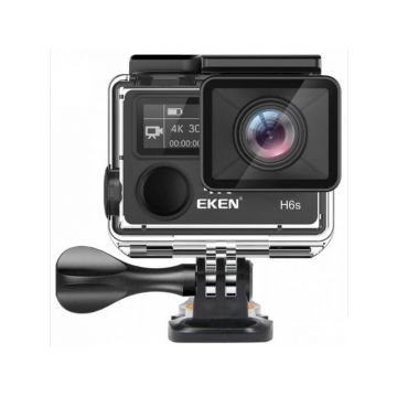 Camera Video Sport Originala EKEN H6S UltraHD 4k Stabilizator 14MP Wifi 2''LCD Telecomanda Senzor Panasonic Unghi 170 Grade