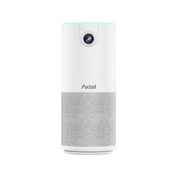 Camera web portabila Axtel AX-FHD-PW, Full HD 1080p, 30 FPS, Auto Focus, Microfon, Unghi de filmare 96 grade (Alb)