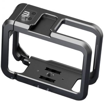 Carcasa Metalica de Protectie PU723B pentru GoPro HERO 13 / 12 / 11 / 10 / 9 Negru