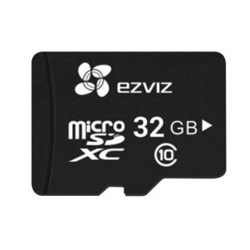 Card de memorie Micro SD 32GB, viteza scriere 50MBs, viteza citire 90Mb/s, Clasa 10 UHS-I, Ezviz CS-CMT-CARDT32G-D