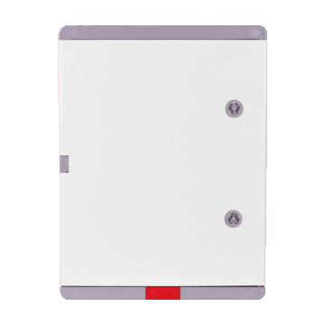 Cutie distributie IP67 din ABS gri, usa mata, placa metalica, 300x400x220 mm PD304022