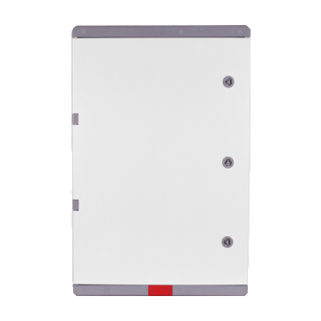 Cutie distributie IP67 din ABS gri, usa mata, placa metalica, 400x500x240 mm PD405024