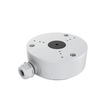 Doza de conexiuni pentru camere Tiandy TC-P54BM-V5V3.0, metal, alb