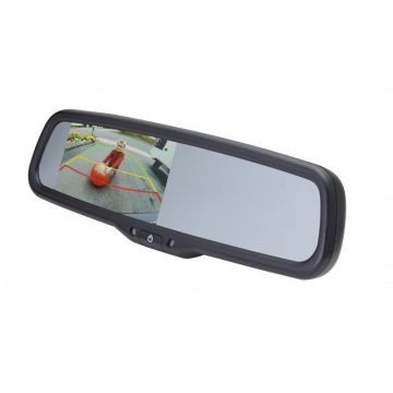 PMM-43-ADPL Monitor oglinda cu ecran LCD de 4.3” cu linii de parcare ajustabile si reglare automata a luminozitatii