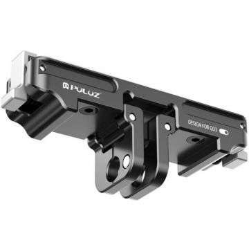 Suport Magnetic Quick Release Base Mount PU972B pentru Insta360 GO 3 Negru