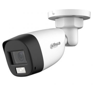Camera analog Dahua, 2MP Eco Series, Smart Dual Light, IR 20m, 2.8 mm, microfon - HAC-HFW1200CL-IL-A-0280B-S6 Camera analog Dahua, 2MP Eco Series, Smart Dual Light, IR 20m, 2.8 mm, microfon - HAC-HFW1200CL-IL-A-0280B-S6