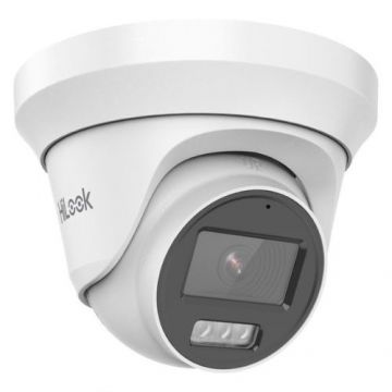 Camera analog Hikvision HiLook 5MP 3K, Iluminare Duala, IR 40m, Lumina Alba 20m, Audio, IP66 - THC-T257-LMS