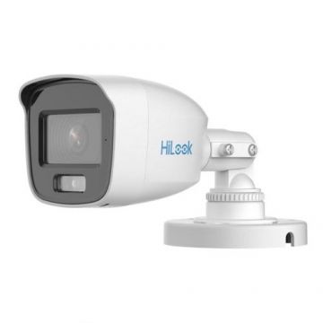 Camera de exterior Hikvision HiLook ColorVu, 5MP 3K, lentila 2.8 mm, LED alb 20m, IP66, alarma - THC-B159-MS Camera de exterior Hikvision HiLook ColorVu, 5MP 3K, lentila 2.8 mm, LED alb 20m, IP66, alarma - THC-B159-MS