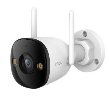 Camera de exterior Wi-Fi 6 IMOU, Rezolutie 5MP, lentila 2.8mm, Iluminare duala IR si LED 30m, Microfon, Difuzor, Alarma, MicroSD, IP67